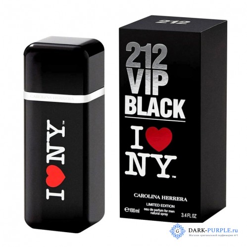 Carolina Herrera 212 VIP Black Own The party NYC